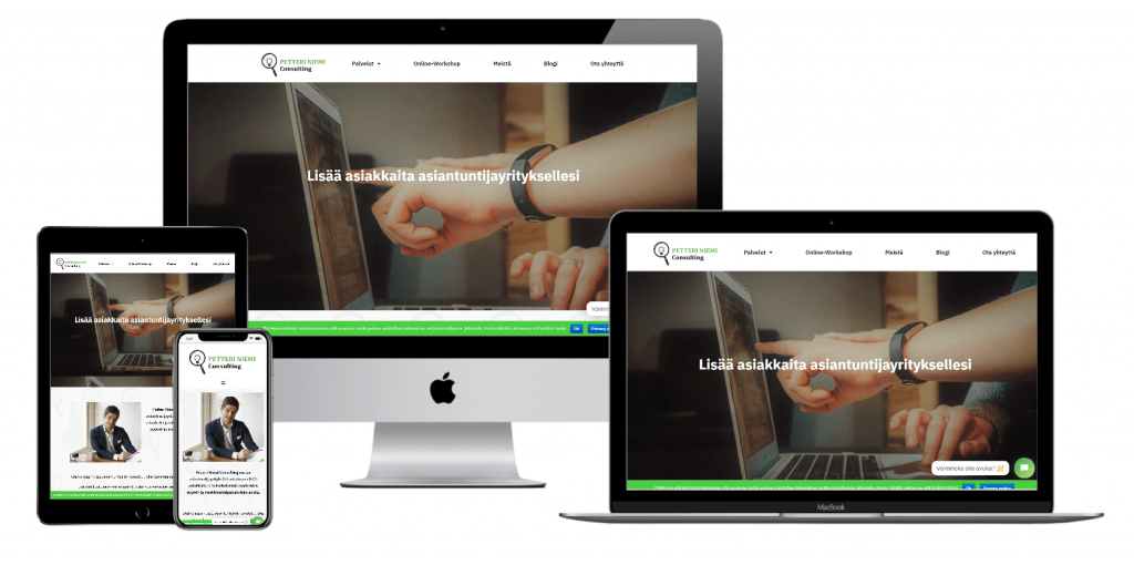 nettisivut asiantuntijayrityksille